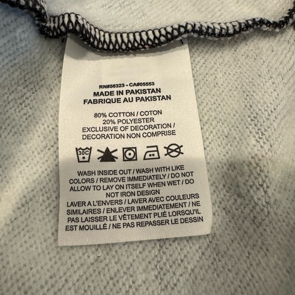 Nike Loose Fit Sweatshirt Mens Large Multicolor Abstract Print Crew Neck - Picture 4 of 7